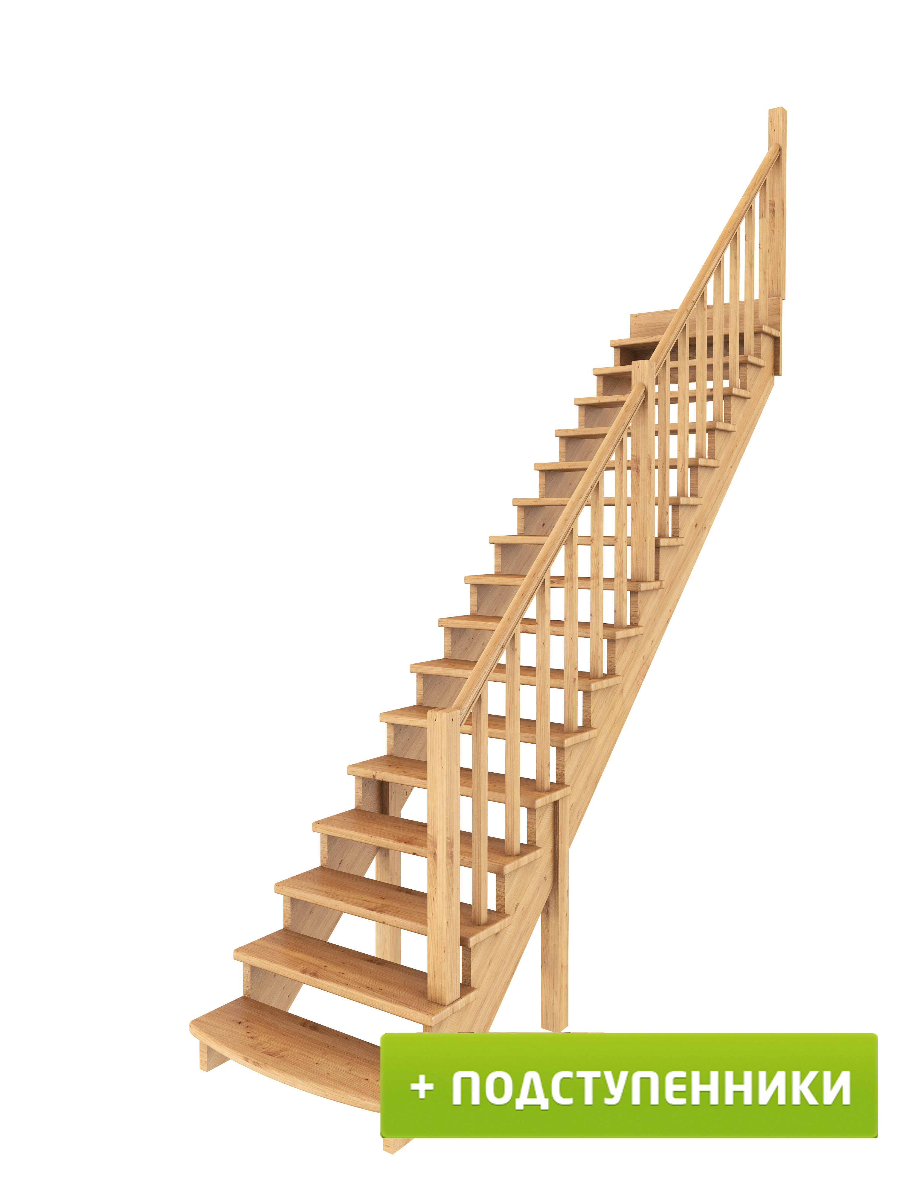 Лестница К-020у с подступенками