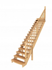 Лестница К-020у сосна