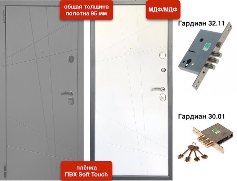 Модель VD-82 Soft МДФ/МДФ Серия Стандарт