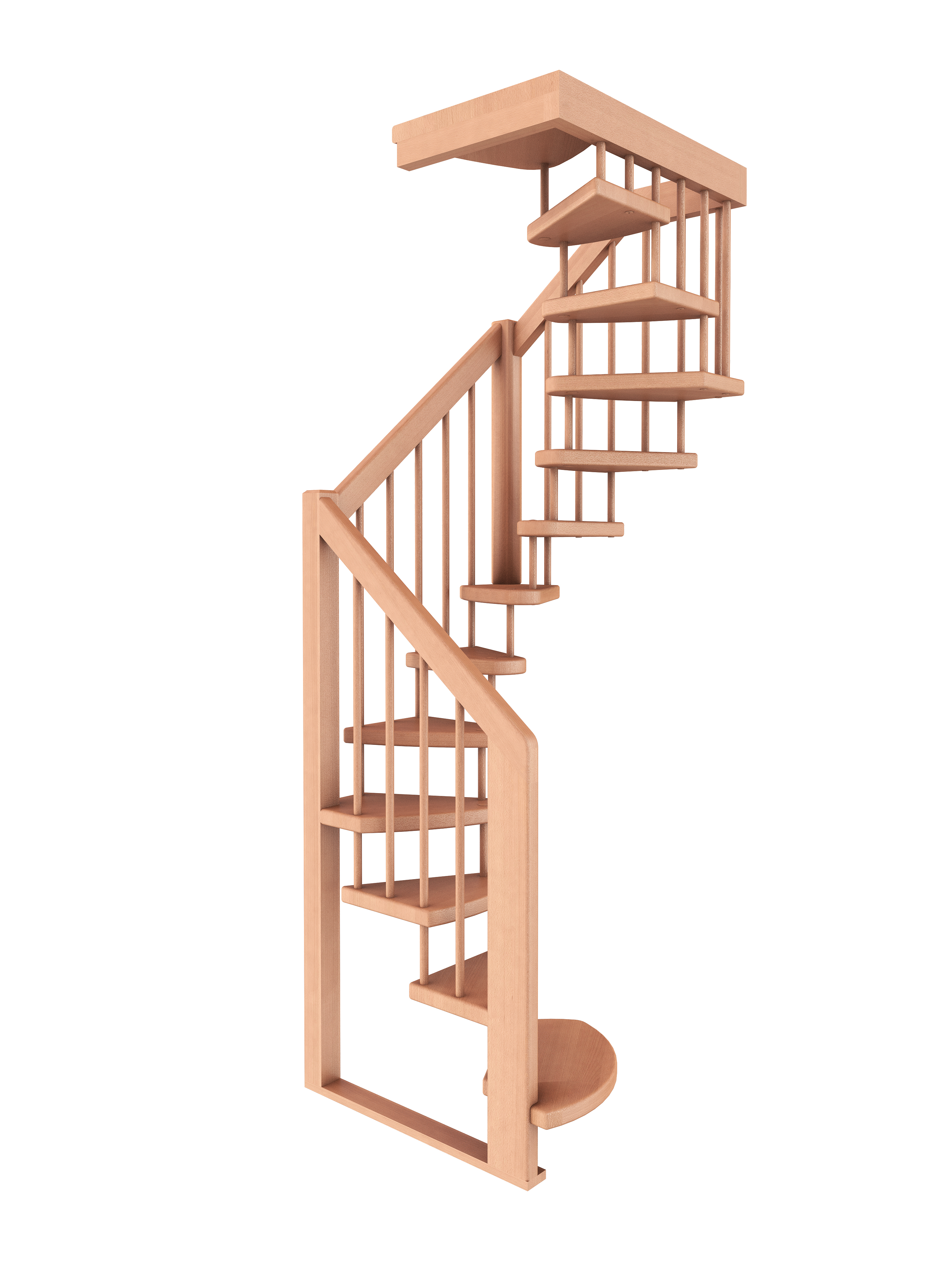 Лестница ЛВ-1.0  П дуб